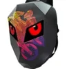 Knight Cycling LED Backpack with Eye Motorcycle Helmet Bluetooth APP Control Waterproof Hard Shell Laptops cool Bags LED Mochila - Image 14
