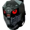 Knight Cycling LED Backpack with Eye Motorcycle Helmet Bluetooth APP Control Waterproof Hard Shell Laptops cool Bags LED Mochila - Image 15