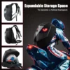 Best Selling LED Backpack Hard Shell Locomotive Display Scree Travel Waterproof Laptop Outdoor Bag Motorcycle Cycling Backpack - Image 2