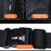 Motorcycle backpack travel full helmet bag rider carbon fiber pattern motorcycle riding waterproof hard shell backpack - Image 5