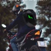 Motorcycle Knight Backpack For Man Helmet Laptop Moto Cycling Backpack With Eye Screen LED Locomotive Travel Backpack - Image 6