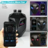 Best Selling LED Backpack Hard Shell Locomotive Display Scree Travel Waterproof Laptop Outdoor Bag Motorcycle Cycling Backpack - Image 4